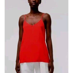 PAUL SMITH Women's Silk Blend Camisole Top Red Size 38